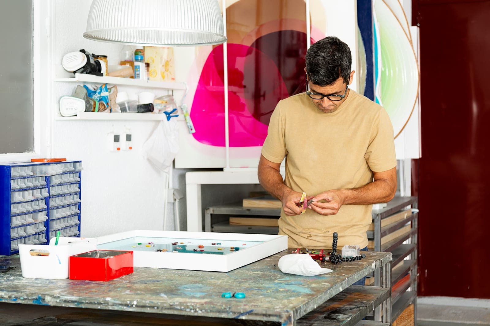 The quiet mechanics of making.
